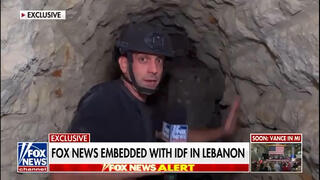 כתב פוקס ניוז התלווה לצה"ל בדרום לבנון