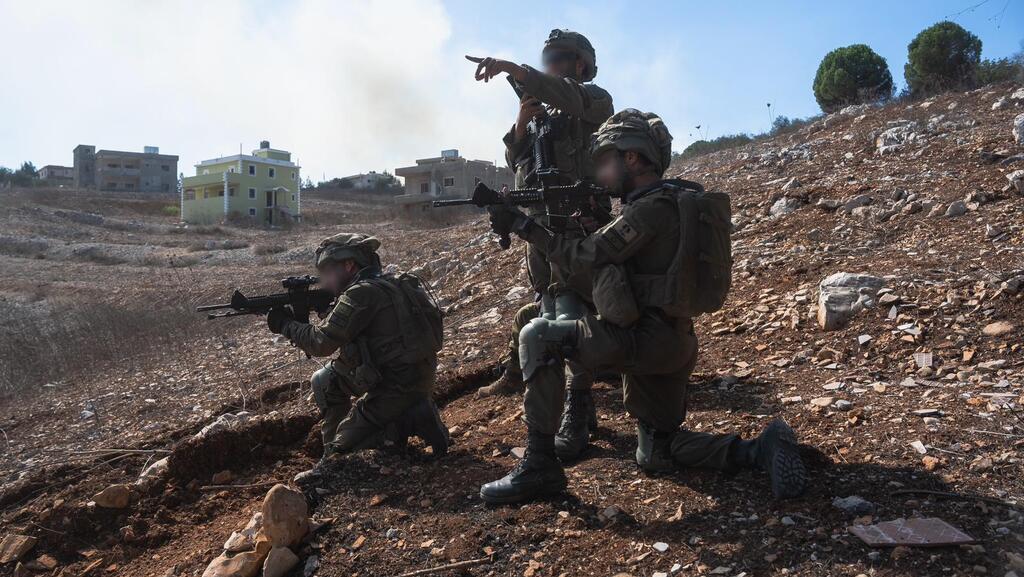 תיעוד מפעילות לוחמי צוות הקרב של חטיבת גולני במרחב דרום לבנון