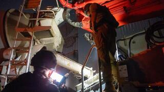 IDF soldiers inside Radwan Force tunnel