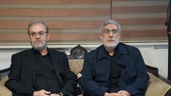 איסמעיל קאאני, מפקד כוח קודס של איראן, בתיעוד בטהרן במשרד של חיזבאללה