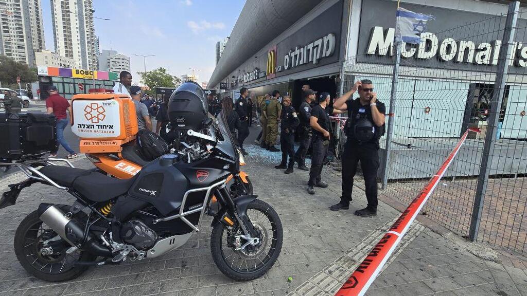 זירת הפיגוע בתחנה המרכזית באר שבע