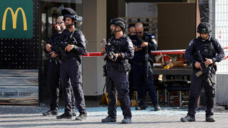 זירת הפיגוע בבאר שבע