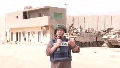 רון בן ישי במעבר רפיח