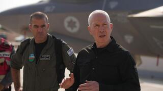 דבריו של שר הביטחון יואב גלנט שביקר היום בבסיס נבטים של חיל האוויר