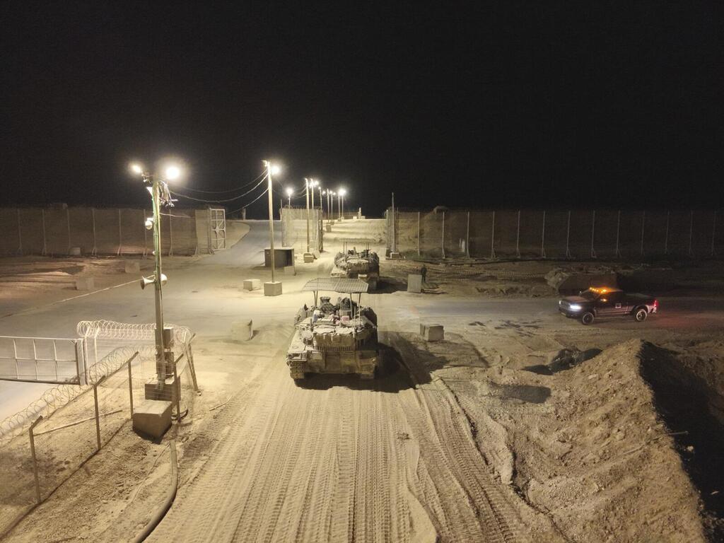 תיעוד: כניסת כוחות אוגדה 162 לצפון רצועת עזה