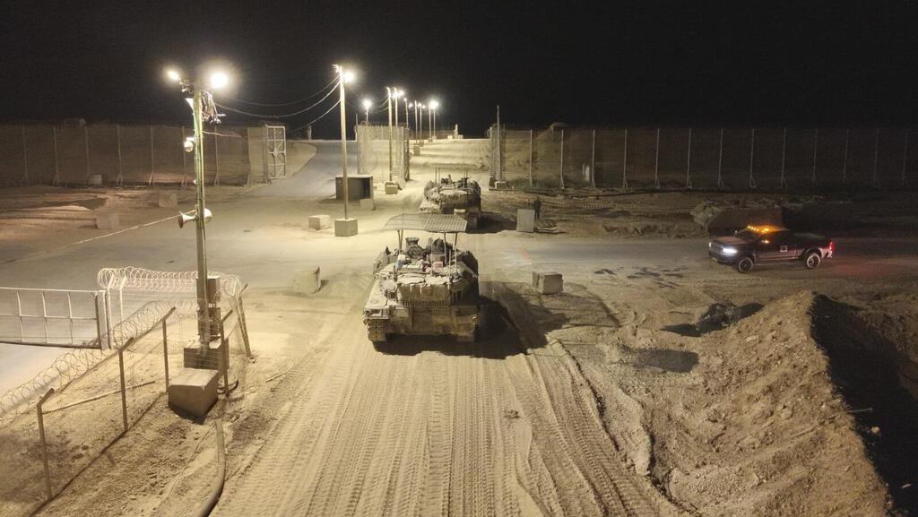 תיעוד: כניסת כוחות אוגדה 162 לצפון רצועת עזה