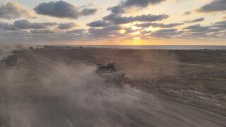 תיעוד: כניסת כוחות אוגדה 162 לצפון רצועת עזה