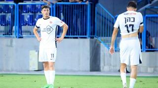 שחקני הפועל תל אביב מאוכזבים