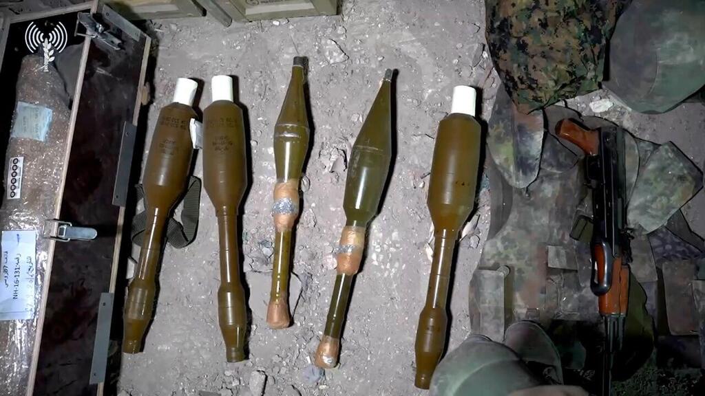  תיעוד מפעילות כוחות עוצבת הקומנדו והצנחנים בדרום לבנון