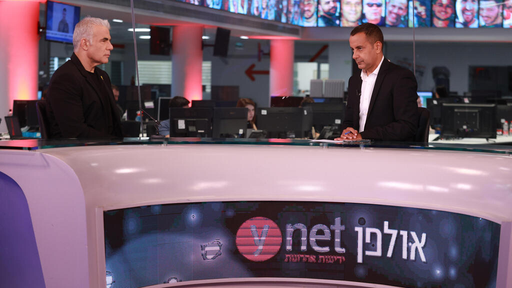 יאיר לפיד ריאיון אולפן ynet 