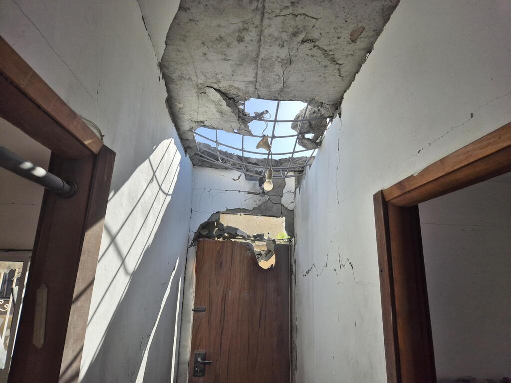 נזקים בדירה בבניין בקרית ים