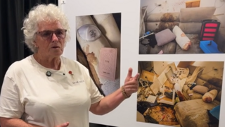 התערוכה בכפר עזה