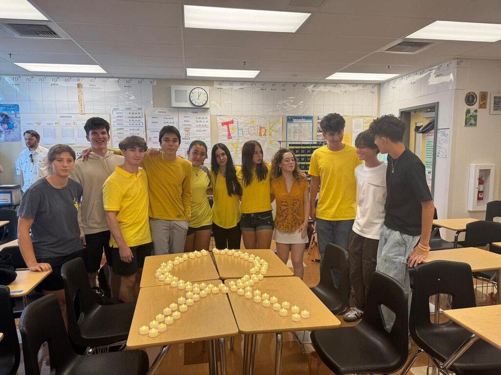 Students across US take part in Yellow Shirt Initiative in solidarity with Israel 
