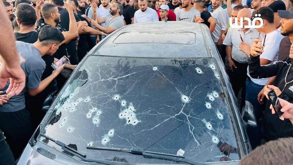 רכבו של עיסאם אל-סלאג', מפקד גדודי אל-אקצא -  ממחנה בלאטה שחוסל על ידי כוחות מיוחדים