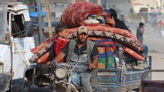 עקורים ברצועת עזה