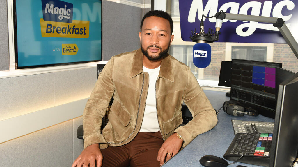 John legend attacked Israel for killing what he said are innocent people (Photo: Nicky J Sims/Getty Images For Bauer Media) ג'ון לג'נד