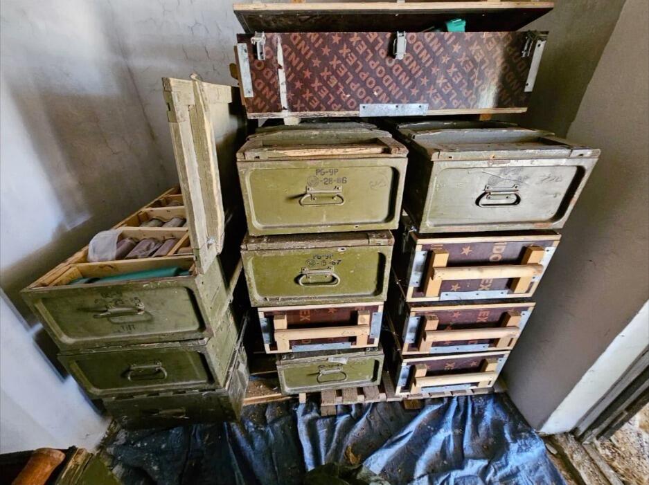 Military equipment found in South Lebanon home 