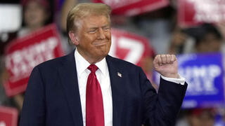 נשיא ארה"ב לשעבר דונלד טראמפ