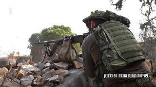 תיעוד מפעילות כוחות אוגדה 91 בדרום לבנון, חיסול מחבלי חיזבאללה ואיתור אמצעי לחימה של ארגון הטרור חיזבאללה