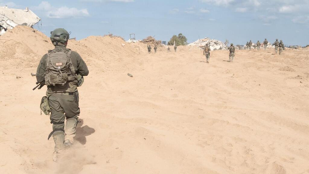 תיעוד מפעילות כוחות צה"ל ברצועת עזה