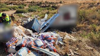 זירת התאונה בשומרון