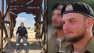 יניב הרוש על הפסל שהוכן לזכר בנו 