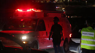 פינוי פצועים מנפילת כטב"ם