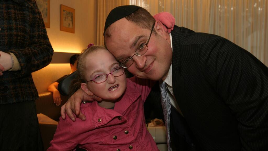 Gilat Eisenmann, with her father, Jaïr