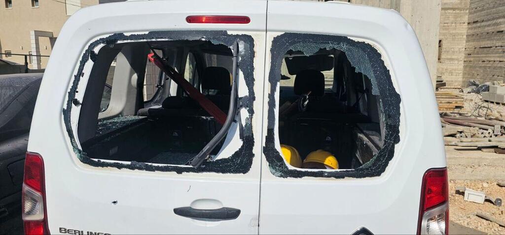 נזקי הנפילה במג'ד אל כרום