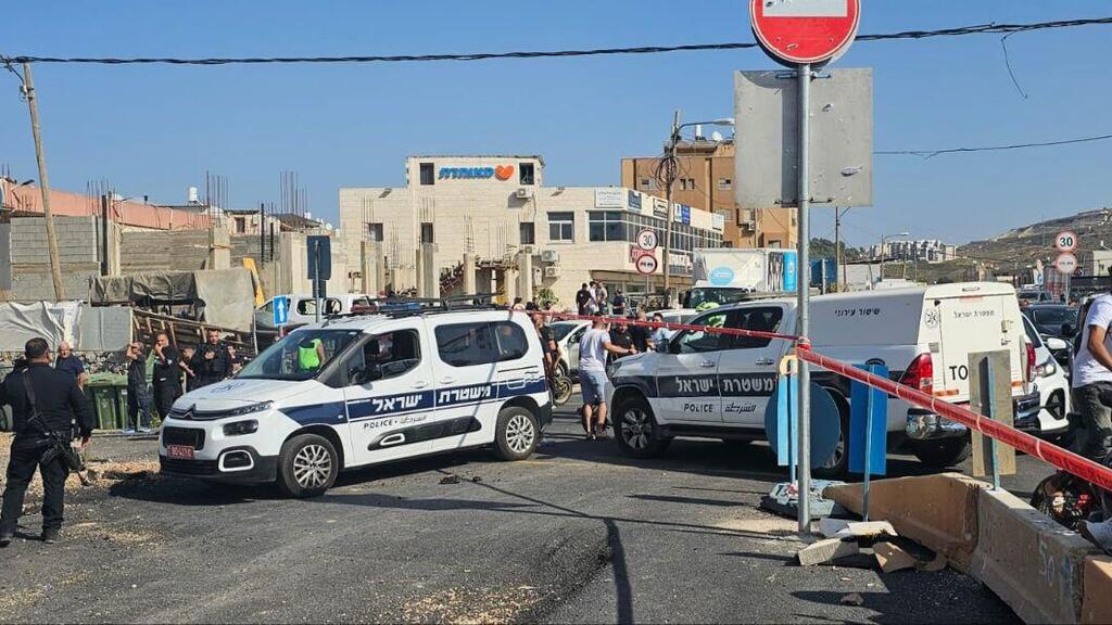 נזקי הנפילה במג'ד אל כרום