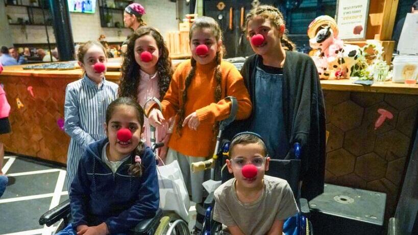 Most importantly, theater brings happiness to the children's faces (Photo: Menachem Leff/Gilat Foundation) Most importantly, theater brings happiness to the children's faces
