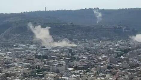 נזקי הנפילה במג'דל כרום