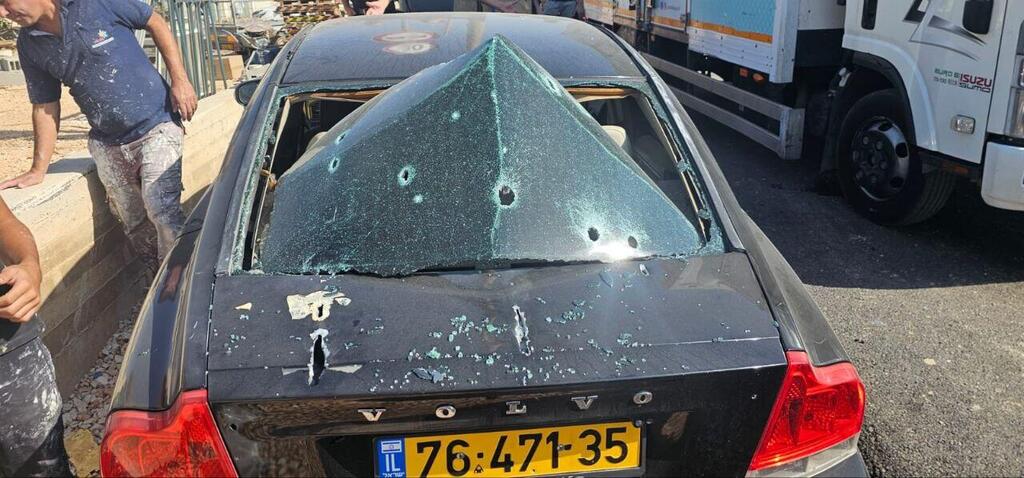 נזקי הנפילה במג'ד אל כרום