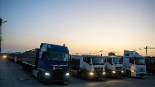העברת סיוע הומניטרי לצפון הרצועה מטעם ירדן דרך מעבר 'ארז מערב'