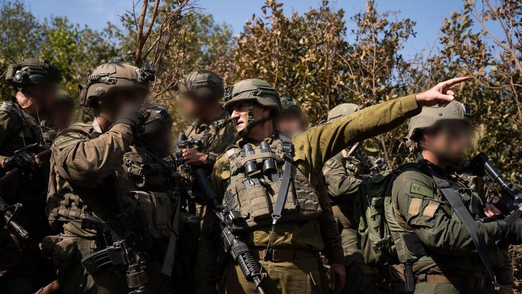 הרמטכ"ל הרצי הלוי קיים סיור שטח עם לוחמי גולני וחטיבה 188