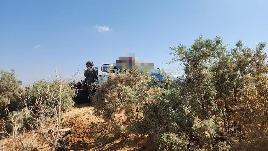 זירת הפיגוע בנאות הכיכר