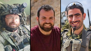 רס"ן (במיל') נתנאל הרשקוביץ ז"ל, רס"ר (במיל')  אורי בורנשטיין ז"ל, רס"ר (במיל') צבי מתתיהו מרנץ ז"ל