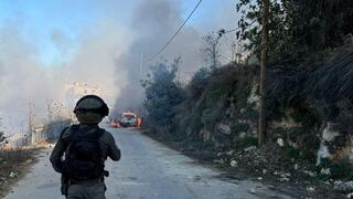 כפר ג'לוד: מתנחלים שרפו שלושה בתים חוות עופות ואדמות חקלאיות