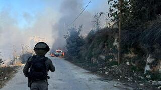 כפר ג'לוד: מתנחלים שרפו שלושה בתים חוות עופות ואדמות חקלאיות