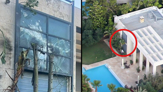 פגיעת הכטב"מ בבית נתניהו בקיסריה