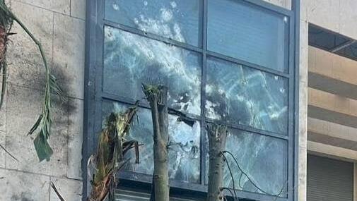 פגיעת הכטב"מ בבית נתניהו בקיסריה