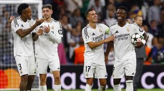 שחקני ריאל מדריד מאושרים