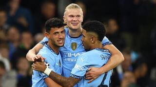 שחקני מנצ'סטר סיטי מאושרים