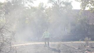 תיעוד מזירת השריפה בכוכב יאיר