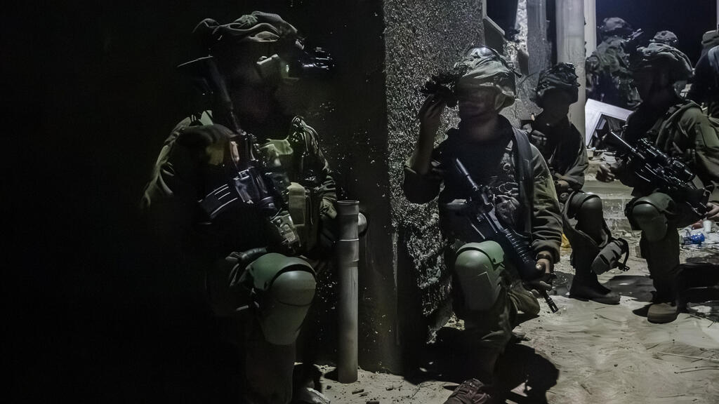 לוחמי אגוז בפעילות קרקעית בדרום לבנון