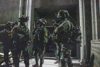 לוחמי אגוז בפעילות קרקעית בדרום לבנון