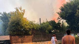 תיעוד מזירת השריפה בכוכב יאיר