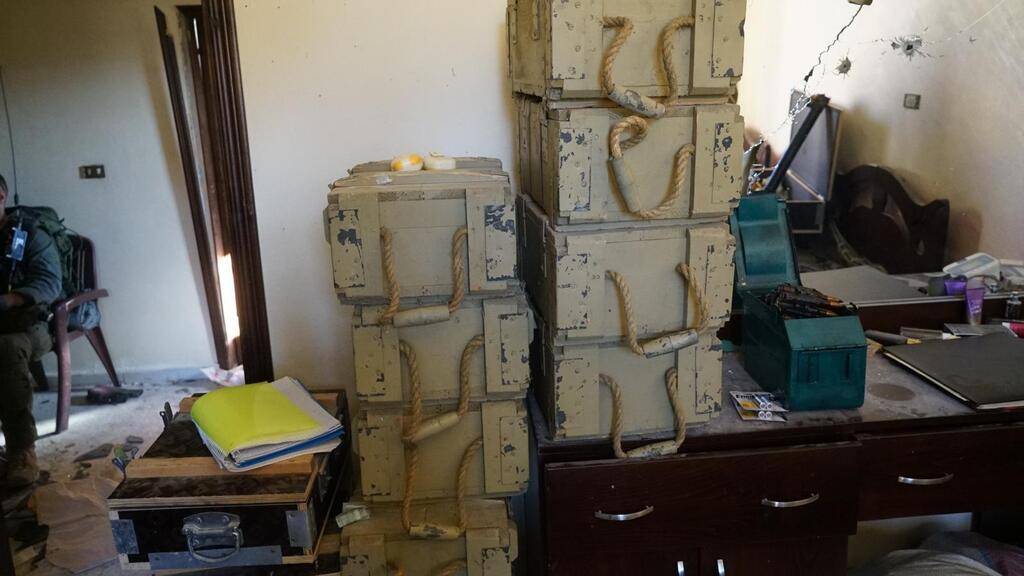 תיעוד מהפעילות הקרקעית של לוחמי המילואים בחטיבת הצנחנים 646 במתחם השהייה של ארגון טרור חיזבאללה שבדרום לבנון