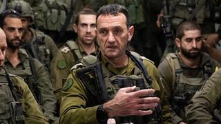 הרמטכ״ל, רב-אלוף הרצי הלוי ערך סיור במרחב ג׳באלייה ברצועת עזה וקיים הערכת מצב עם מפקד פיקוד הדרום אלוף ירון פינקלמן