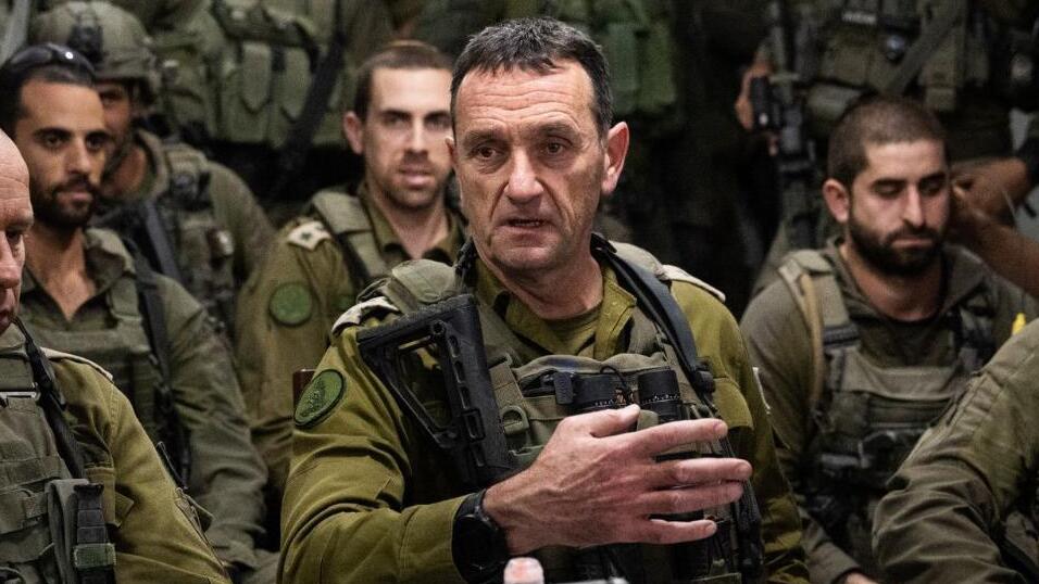 הרמטכ״ל, רב-אלוף הרצי הלוי ערך סיור במרחב ג׳באלייה ברצועת עזה וקיים הערכת מצב עם מפקד פיקוד הדרום אלוף ירון פינקלמן